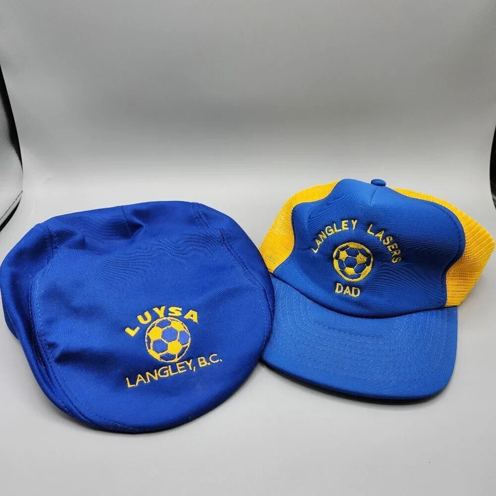 Langley Lasers Soccer Hat Bundle  Trucker / Newsboy
